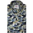 Print Blue Shirt : Ditto