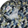 Print Blue Shirt : Ditto