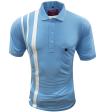Combination Aqua Blue T-shirt : Regular