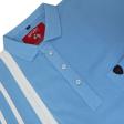 Combination Aqua Blue T-shirt : Regular