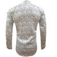 Print White Shirt : Slim