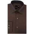 Plain Rust Shirt : Business