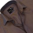 Plain Rust Shirt : Business