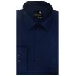 Plain Navy Blue Shirt : Business
