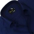 Plain Navy Blue Shirt : Business
