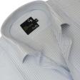 Stripes Light Blue Shirt : Business