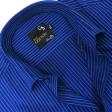 Stripes Dark Blue Shirt : Business