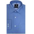 Plain Blue Shirt : Business