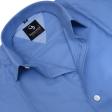 Plain Blue Shirt : Business