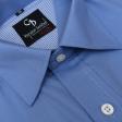 Plain Blue Shirt : Business