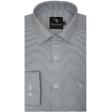 Stripes Gray Shirt : Business
