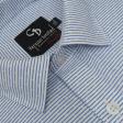 Stripes Light Blue Shirt : Business