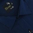Stripes Navy Blue Shirt : Business