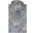 Print Blue Shirt : Ditto