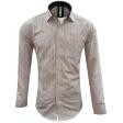 Stripes Gray Shirt : Slim