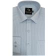 Stripes Light Blue Shirt : Business