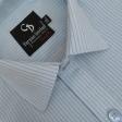 Stripes Light Blue Shirt : Business