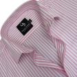 Stripes Pink Shirt : Business