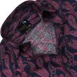 Print Navy Blue Shirt : Party