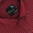Checks Maroon Shirt : Business