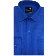 Checks Blue Shirt : Business