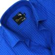 Checks Blue Shirt : Business