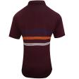 Stripes Maroon T-shirt : Regular