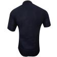 Combination Navy Blue Shirt : Ditto