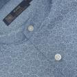 Print Blue Shirt : Party