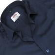 Embroidered Navy Blue Shirt : Ditto