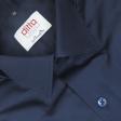Embroidered Navy Blue Shirt : Ditto