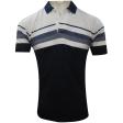 Stripes Navy Blue T-shirt : Regular