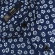 Print Navy Blue Shirt : Party