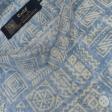 Print Blue Shirt : Party
