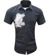 Print Black Shirt : Ditto