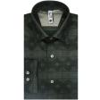 Print Green Shirt : Slim