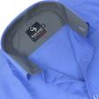 Plain Light Blue Shirt : Business