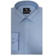 Plain Light Blue Shirt : Business
