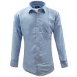 Plain Light Blue Shirt : Business