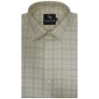 Checks Fawn Shirt : Business