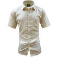 Checks Fawn Shirt : Business