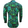 Print Green Shirt : Party