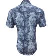 Print Blue Shirt : Ditto