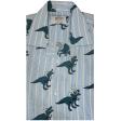 Print Blue Shirt : Ditto
