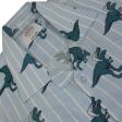Print Blue Shirt : Ditto