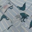 Print Blue Shirt : Ditto