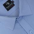 Stripes Blue Shirt : Business