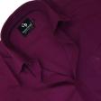 Plain Maroon Shirt : Business