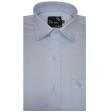 Self Design Light Blue Shirt : Business