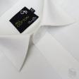 Self Design White Shirt : Business